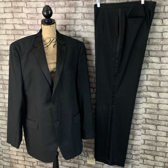 Izod NEW men’s tuxedo jacket and pants - Picture 2 of 8